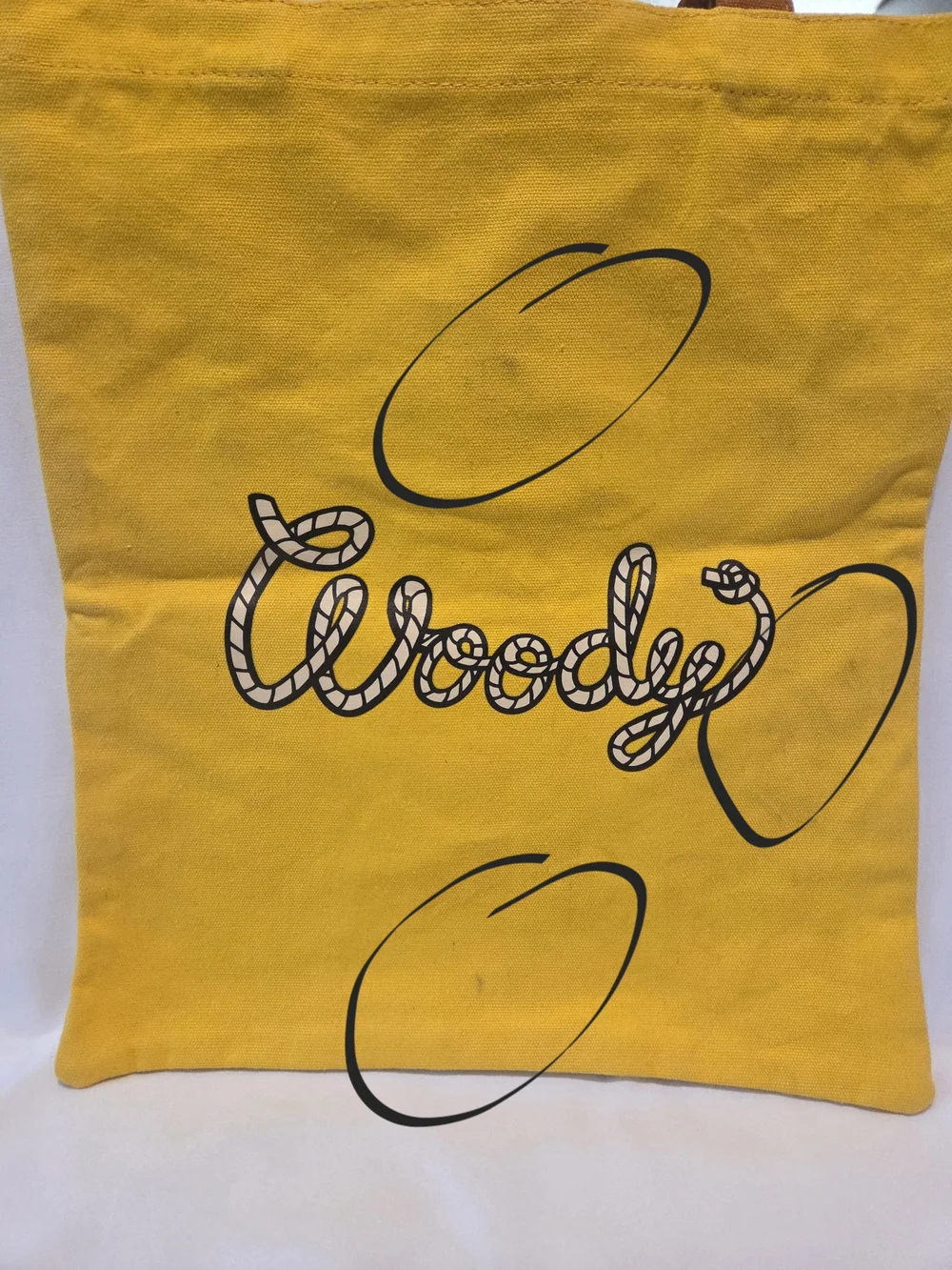 Woody Yellow Kids Tote Bag